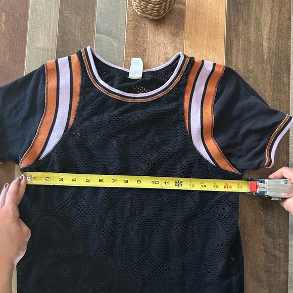 We the Free Black Lace T shirt, size S - Picture 8 of 8